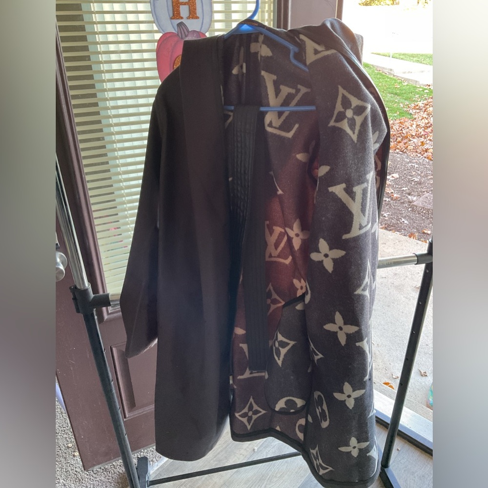 Louis Vuitton Hooded Long Coat